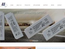 Tablet Screenshot of esop-power.com